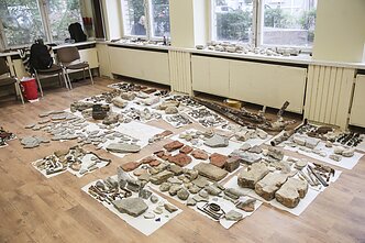 Vilnius undigs new fragments of the Great Synagogue Vilnius undigs new fragments of the Great Synagogue
