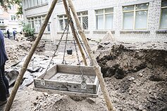 Vilnius undigs new fragments of the Great Synagogue Vilnius undigs new fragments of the Great Synagogue