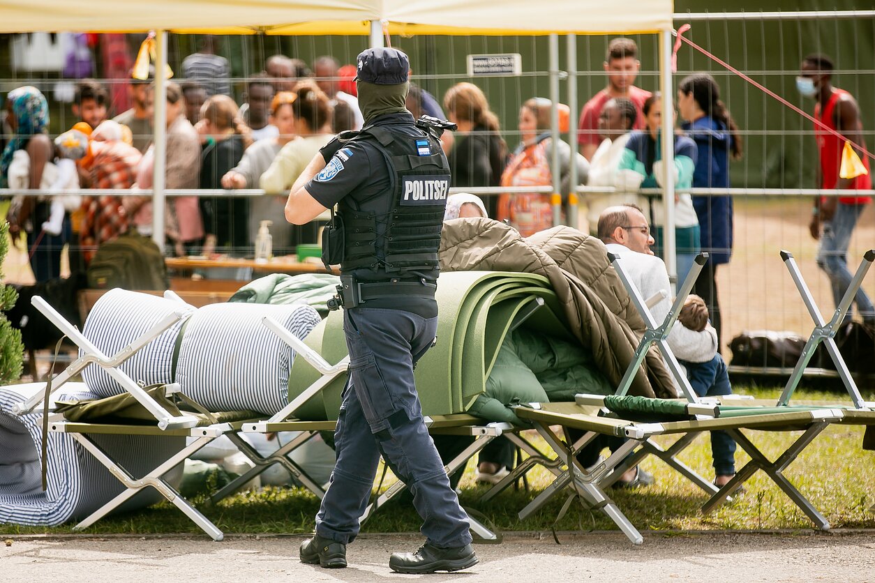 Neteisėti migrantai Druskininkų užkardoje