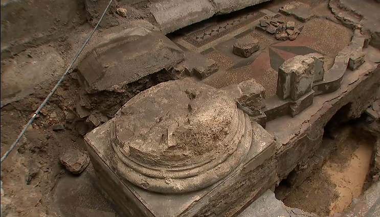 Vilniaus senamiesčio paslaptys: archeologai atkasė Didžiosios sinagogos liekanas