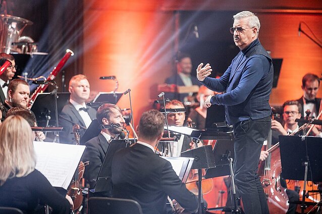 Maestro I laida. Saviironijos nestokojantis Vytenis Pauliukaitis išbandymą pradėjo nuo Čaikovskio „Spragtuko“