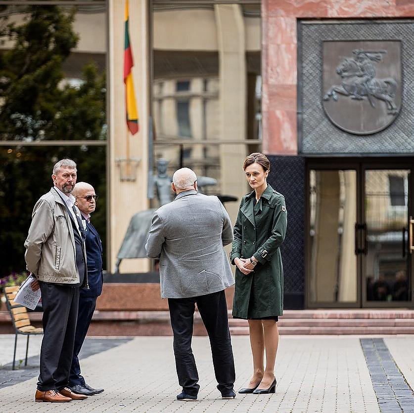 Laida rusų kalba. Viktorija Čmilytė-Nielsen susitiko su Lietuvos šeimų sąjūdžio atstovais