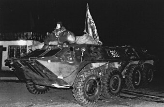Russian troops leaving Lithuania in August 1993 Russian troops leaving Lithuania in August 1993