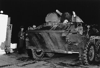 Russian troops leaving Lithuania