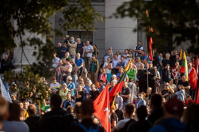 Vilniaus savivaldybė neišdavė leidimo rugsėjo 10-osios mitingui: to priežastimis tapo vieta ir laikas