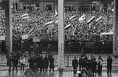 Romualdas Požerskis, „Rytas prie Parlamento“. 1991-01-13, 1991, MO muziejaus kolekcija Romualdas Požerskis, „Rytas prie Parlamento“. 1991-01-13, 1991, MO muziejaus kolekcija