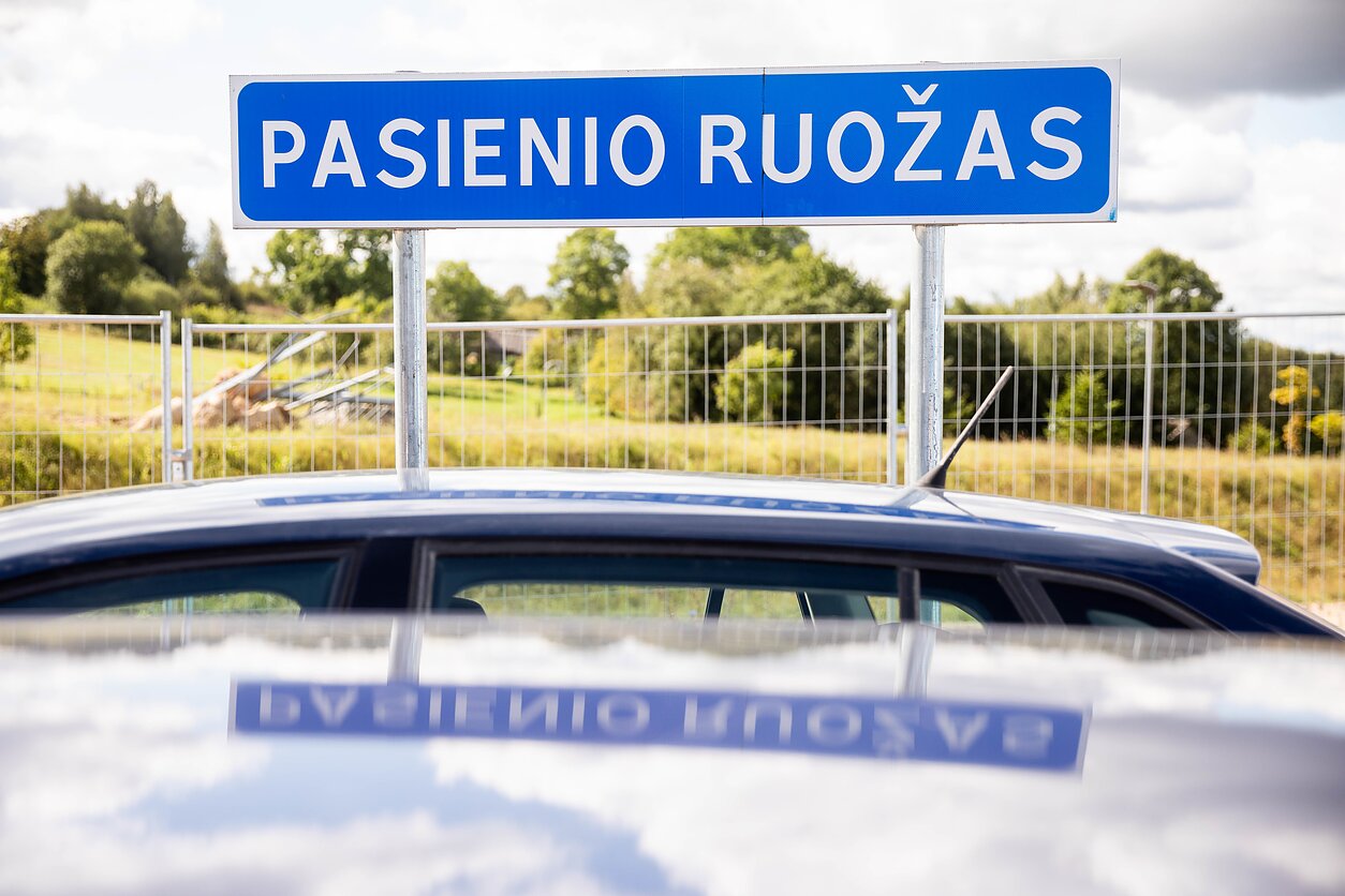 Lithuania's border with Belarus