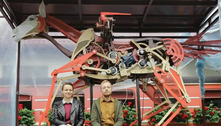 Labas rytas, Lietuva I d. Panevėžio lėlių vežimo teatras savo veiklos 35-ąjį jubiliejų pažymi unikaliu projektu „Vežimu aplenkiant laiką“