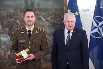 Apdovanoti „Kabulo vienuoliktukui“ padėję kariai ir civiliai