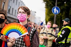 В Каунасе впервые состоялся марш LGBTQ+