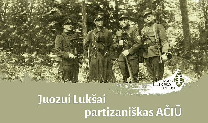 Juozui Lukšai – partizaniškas ačiū