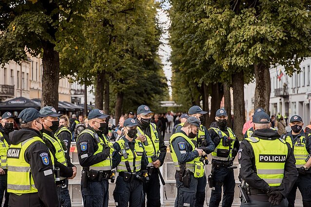 Policija „Kaunas Pride“ eitynėse sulaikė 18 asmenų, pradėti 5 ikiteisminiai tyrimai, du asmenys nukentėjo