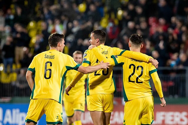 Pasaulio 2022 m. futbolo čempionato atrankos rungtynės. Bulgarija – Lietuva.