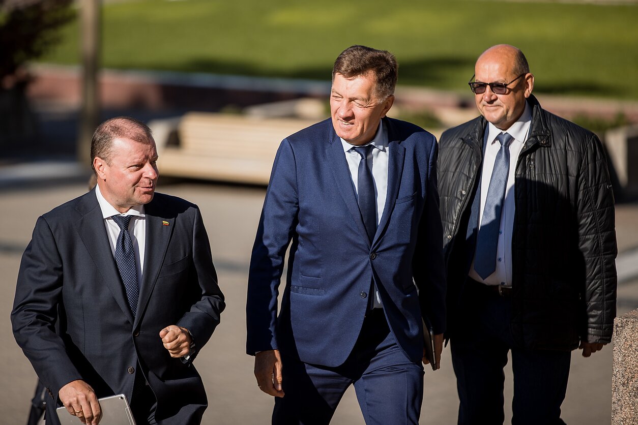 Naujoji frakcija „Demokratai – vardan Lietuvos“.