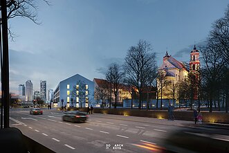 Vilniaus Šv. Jokūbo ligoninės teritorijoje – „Vasario 16-osios“ projektas Vilniaus Šv. Jokūbo ligoninės teritorijoje – „Vasario 16-osios“ projektas