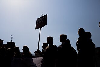 Jaunimo protestas prie prezidentūros Jaunimo protestas prie prezidentūros