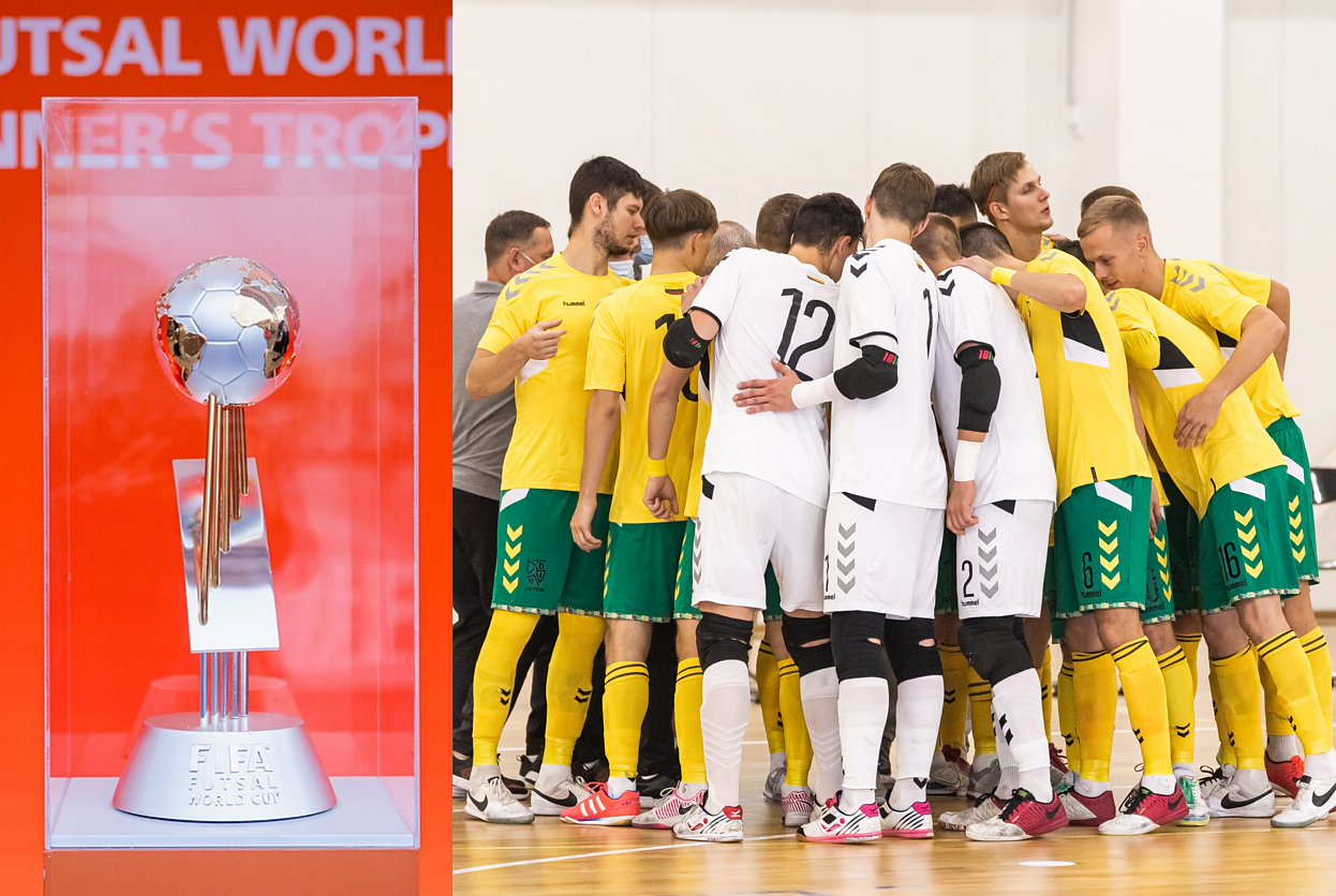 Pasaulio salės futbolo čempionatas vyks Lietuvoje