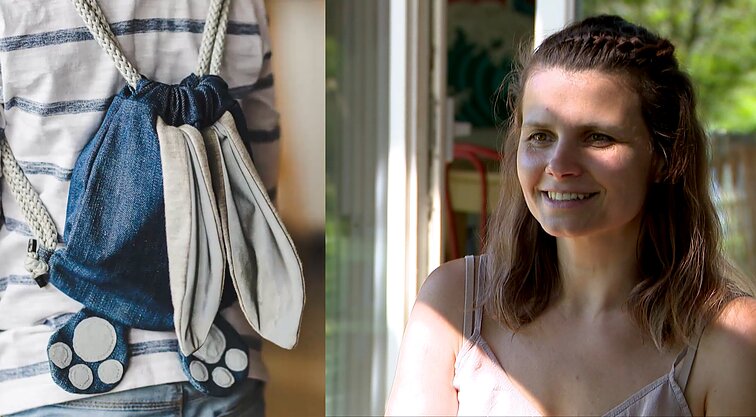 Rūpindamasi tvaria ateitimi, 4 vaikų mama Eglė sukūrė svajonių namus ir verslą: panaudojo tekstilės ir medienos likučius