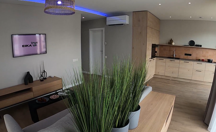 Išmanusis butas Vilniaus centre: įgyvendinti galima ir atlikus interjero darbus