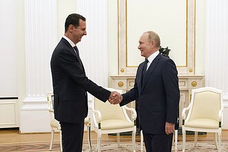 Basharas al Assadas ir Vladimiras Putinas