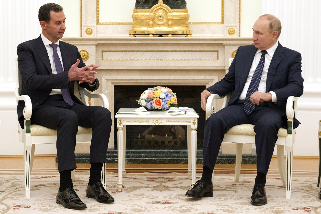 Basharas al Assadas ir Vladimiras Putinas