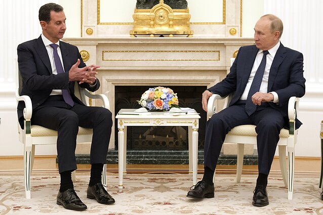 Basharas al Assadas ir Vladimiras Putinas