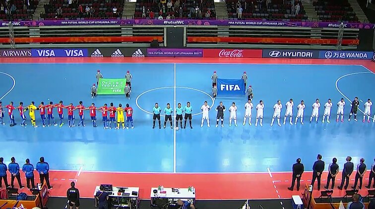 FIFA pasaulio salės futbolo čempionatas. E grupė. Paragvajus – Ispanija