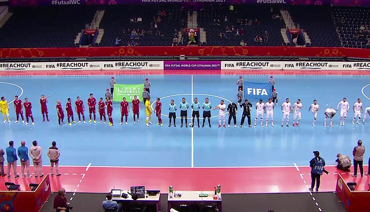 FIFA pasaulio salės futbolo čempionatas. F grupė. Serbija – Iranas