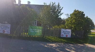 Rūdninkų gyventojų plakatai