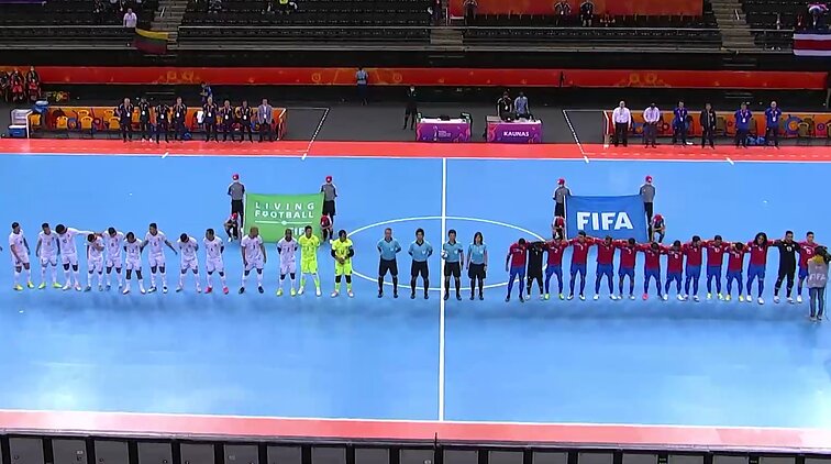 FIFA pasaulio salės futbolo čempionatas. A grupė. Venesuela – Kosta Rika