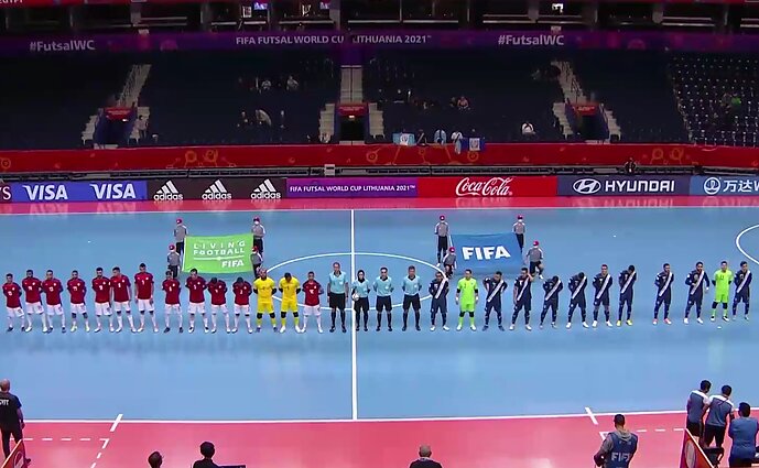 FIFA pasaulio salės futbolo čempionatas. B grupė. Egiptas – Gvatemala