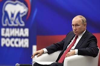 Vladimiras Putinas „Vieningosios Rusijos“ partijos suvažiavime