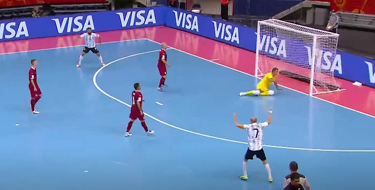 FIFA pasaulio salės futbolo čempionatas. F grupė. Argentina – Serbija