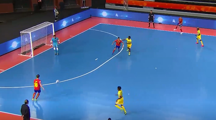 FIFA pasaulio salės futbolo čempionatas. E grupė. Ispanija – Angola