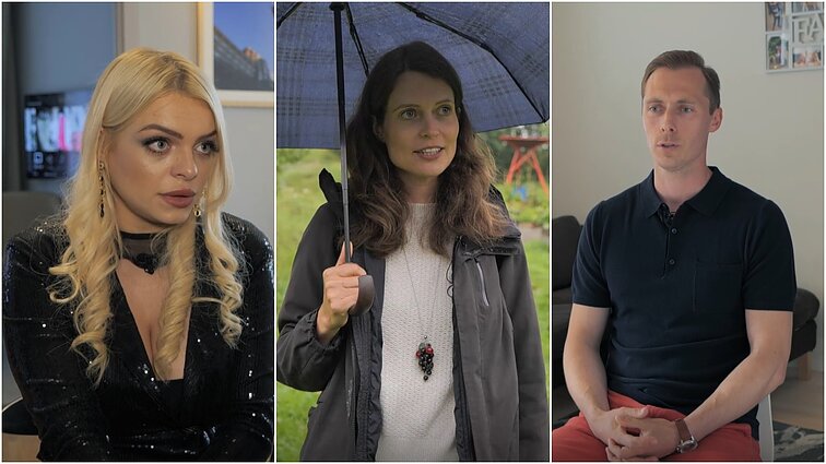 (Ne)emigrantai. Gabrielės sėkmė Londone, Karolio vakarėlių autobusas ir Evelinos meilė Šilainių rajonui