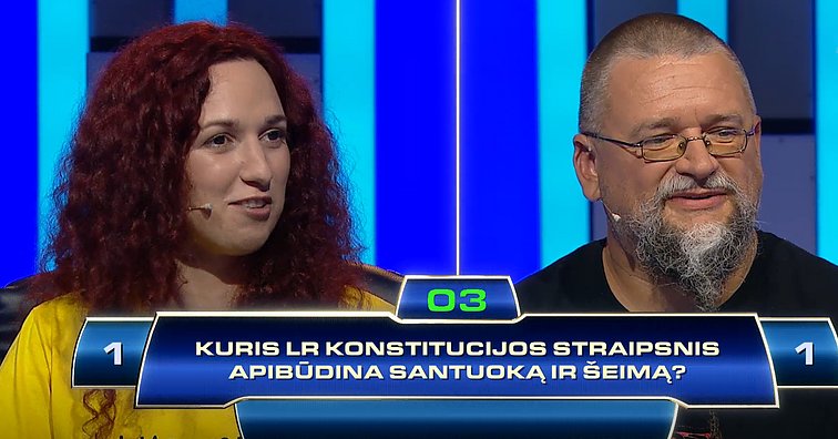 Kas ir kodėl? Kuris LR Kostitucijos straipsnis apibūdina santuoką ir šeimą?
