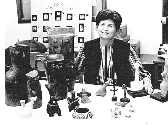 Marijos Gimbutienės parodos „Deivės ir kariai“ atidarymas