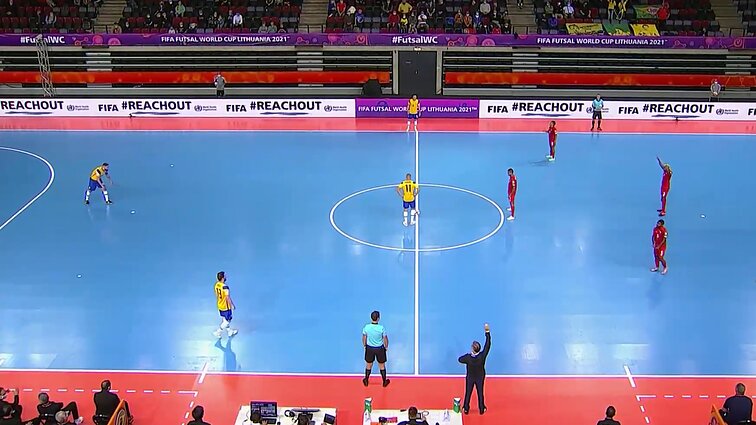 FIFA pasaulio salės futbolo čempionatas. D grupė. Brazilija – Panama