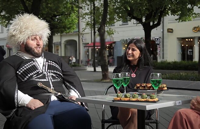 Iš Sakartvelo į Kauną savo šalies kultūrą atvežę Šmagi ir Natia: tęsiame savo maisto tradiciją