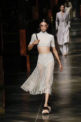„Fendi“ kolekcija Milano mados savaitėje „Fendi“ kolekcija Milano mados savaitėje
