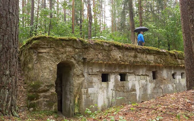 Pirmojo pasaulinio karo statiniai, išlikę Lietuvoje: parako sandėlys, fronto linija ir buvusios ligoninės likučiai