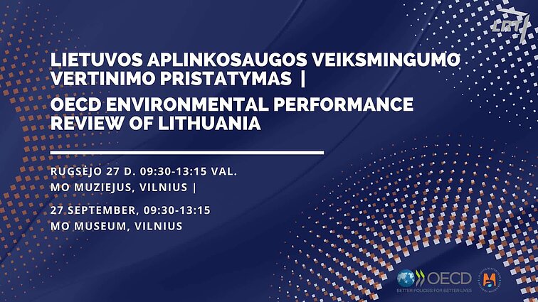 Lietuvos aplinkosaugos veiksmingumo vertinimo pristatymas