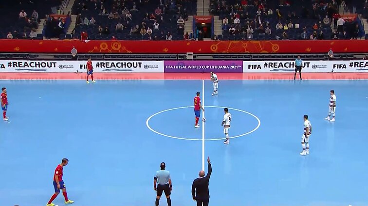 FIFA pasaulio salės futbolo čempionatas. Ketvirtfinalis. Ispanija – Portugalija