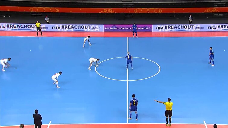 FIFA pasaulio salės futbolo čempionatas. Ketvirtfinalis. Iranas – Kazachstanas
