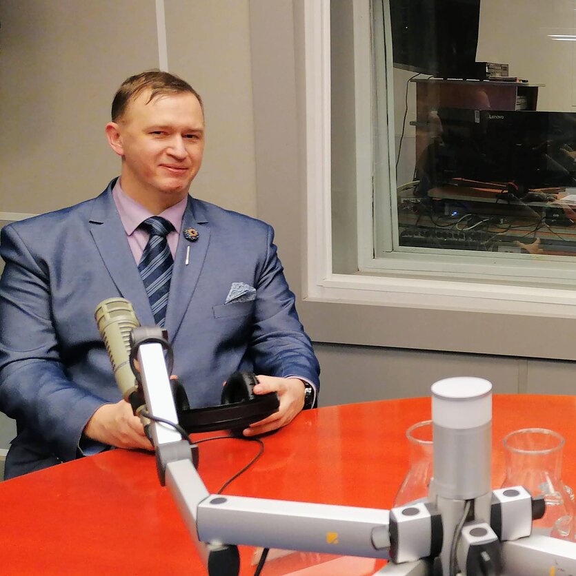 J. Kučinskaitės nuotr., Tomas Jankūnas, Vilniaus Antakalnio progimnazijos direktorius 
