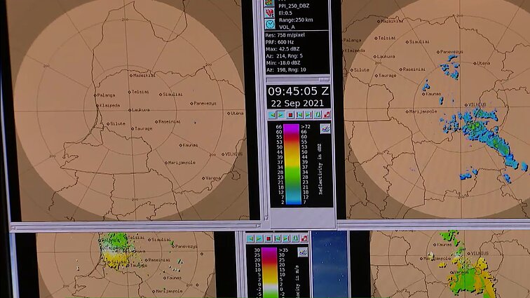 Lietuvos hidrometeorologijos tarnybai – 100: pradžioje sinoptikas dirbdavo tik su vienu žemėlapiu per parą