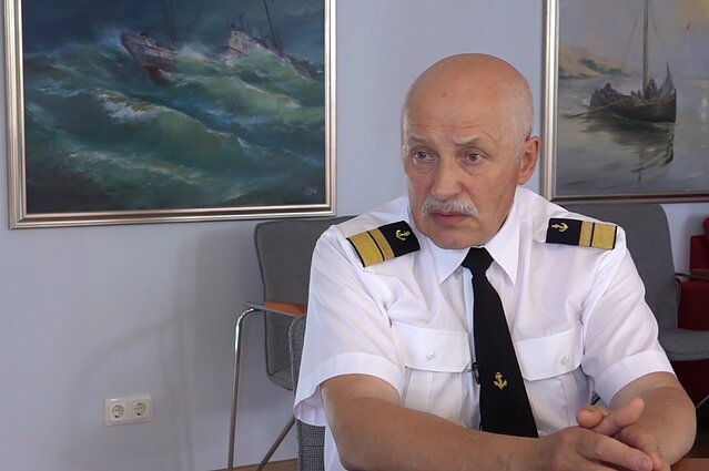 Vilniaus sąsiuvinis. Lietuvos aukštosios jūreivystės mokyklos direktorius Vaclav Stankevič: jūreiviu nėra gimstama