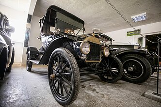 Lithuania's vintage car museum.