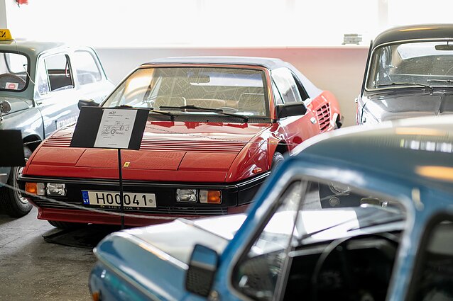 Lithuania's vintage car museum.