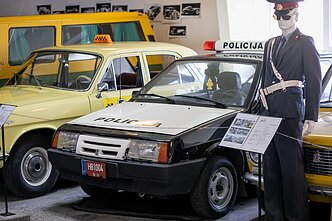 Lithuania's vintage car museum.